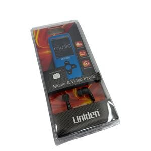 Uniden UMP418 4GB Music & Video Player Blue